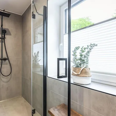 Hyggelige-kuestenkoje-2-in-husum شقة هوسوم